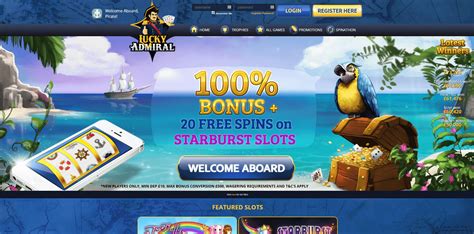 Lucky admiral casino apostas